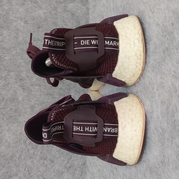 Adidas Nmd xr1 maroon burgundy purple women's size 8 - Picture 3 of 12